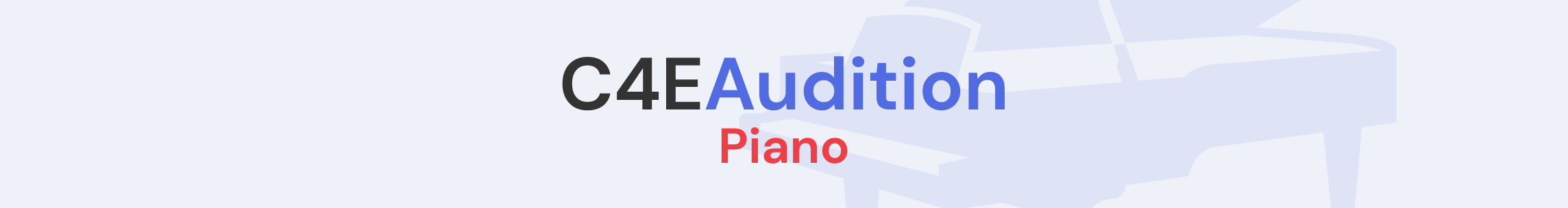 Piano Auditions